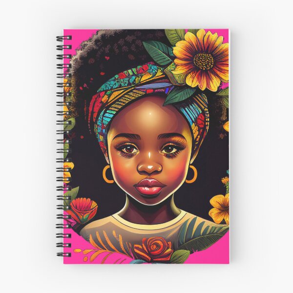 Item preview, Afro-Dorable Fashionista Girl designed and sold by AfroMosaic.