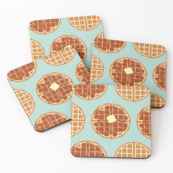 Item preview, waffles - mint designed and sold by littlearrow.