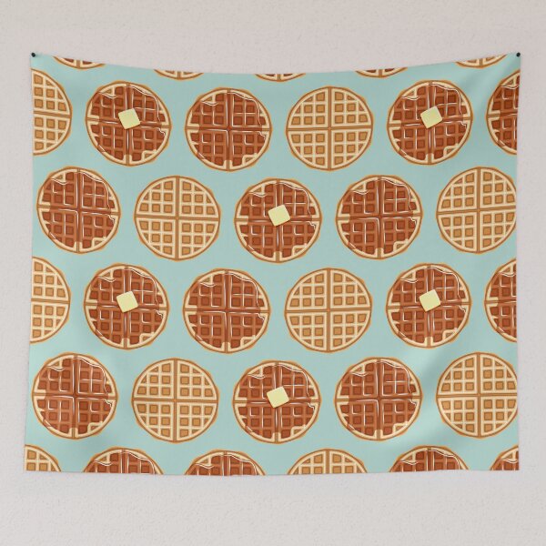 Item preview, waffles - mint designed and sold by littlearrow.