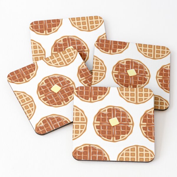 Item preview, waffles - white designed and sold by littlearrow.