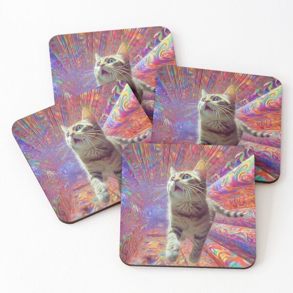 Item preview, Tripping cat designed and sold by MongLongStudio.