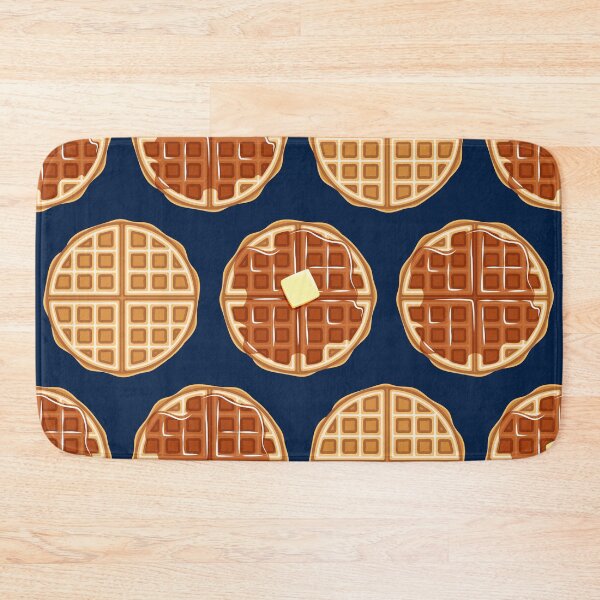 Artikelvorschau, Waffeln - Marineblau entworfen und verkauft von littlearrow.