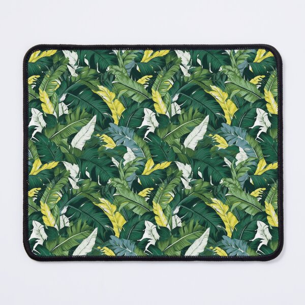 Item preview, Beverley Hills Hotel inspired repeatable pattern with banana Leaves - Style1 designed and sold by TankyStudio.