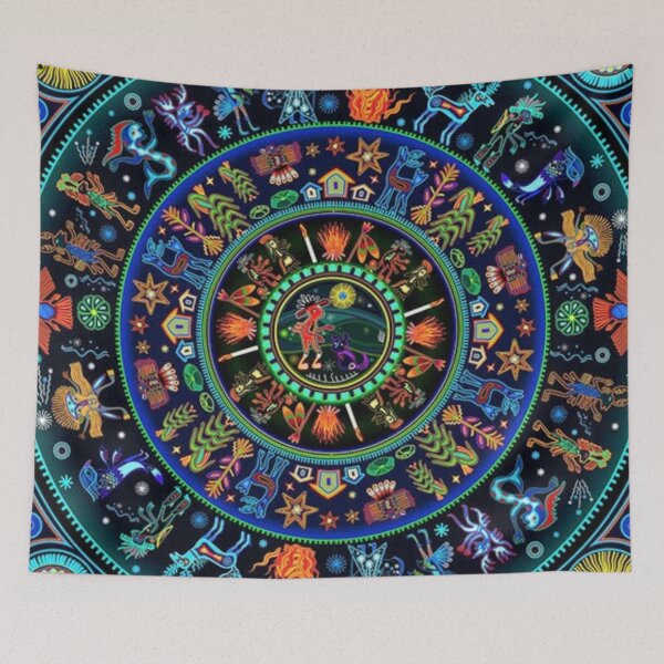 Item preview, Huichol creation myth designed and sold by Caracol-Spanish.