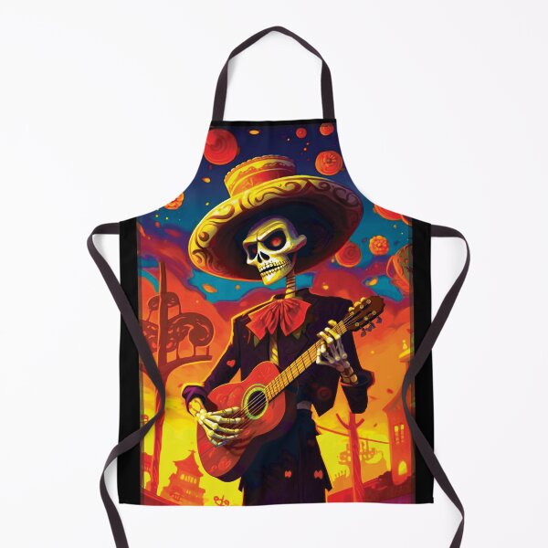 Item preview, El Letrista - Día de los Muertos - The Lyricist - Day of the Dead designed and sold by Rickie Pauley.