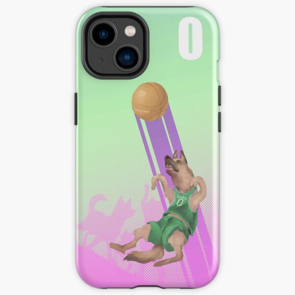 Animaux de basket-ball - Jayson Tatum - Boston - 0 Coque antichoc iPhone
