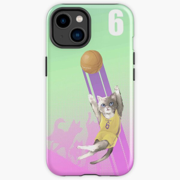 Basketball Pets - LeBron James - Los Angeles - 6 iPhone Tough Case