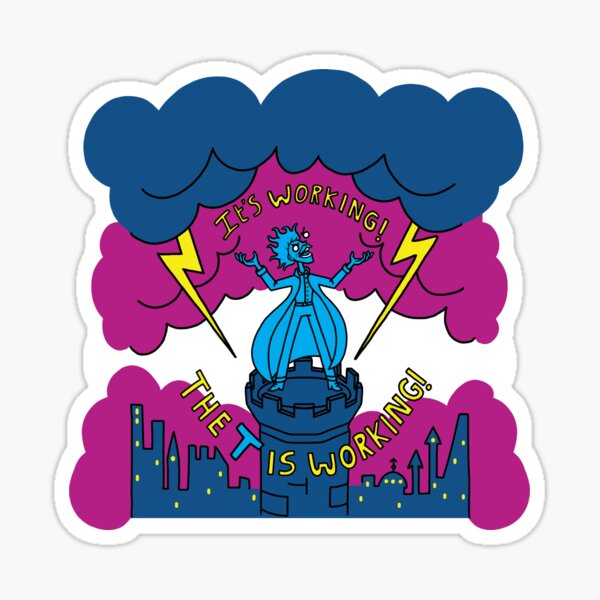 Item preview, Mad Science - Trans Masc designed and sold by CeltArt.