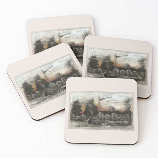 Item preview, Oak Cliff Etching in Color designed and sold by annikavae.