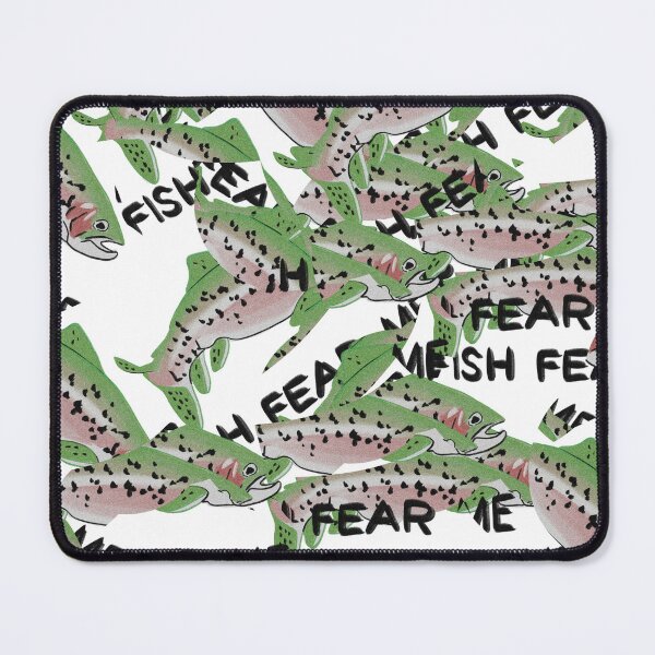 Item preview, Fish Fear Me Corrupted Design Art designed and sold by AHappyScavenger.