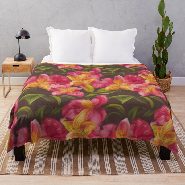 Item preview, Beautiful Oil Panted Lilies designed and sold by FiaFiaPress.