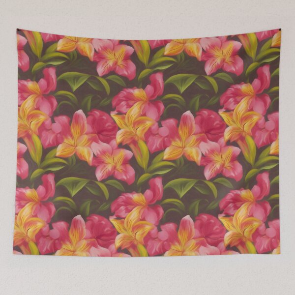 Item preview, Beautiful Oil Panted Lilies designed and sold by FiaFiaPress.