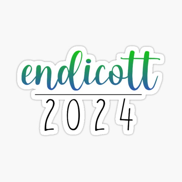 "Endicott College Class of 2024" Sticker for Sale by kmmeyers Redbubble