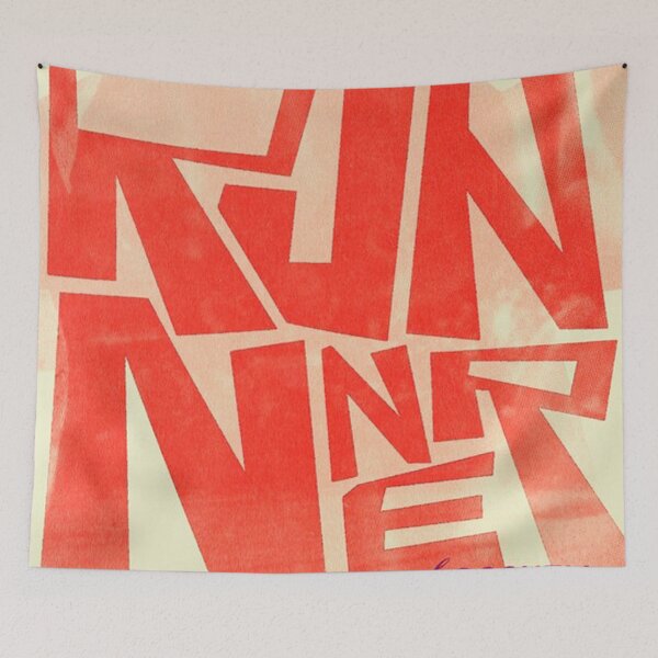 Item preview, Runnner Eggshell Fan  designed and sold by rebeccadavisa.