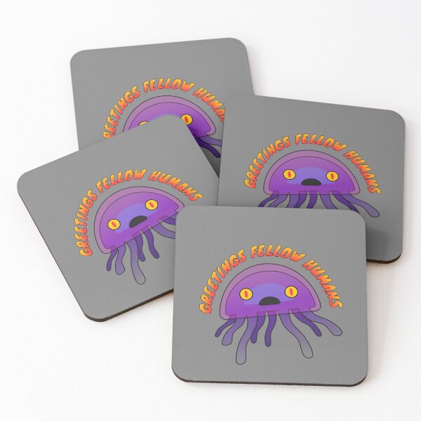 Item preview, Blobby Alien Greeting designed and sold by ELI EVANS.