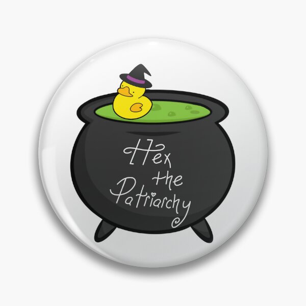 Item preview, Hex the Patriarchy Rubber Duck designed and sold by smashcraftsyyc.