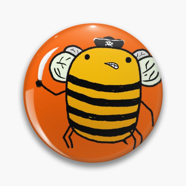 Item preview, Captain Black Bee(ard) designed and sold by Surplus Weird.