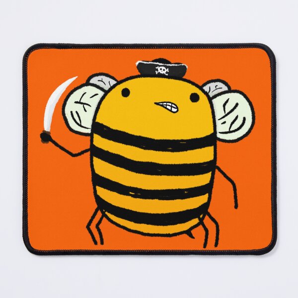Item preview, Captain Black Bee(ard) designed and sold by Surplus Weird.