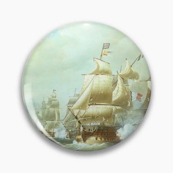 Item preview, 1806 - Napoleonic Wars - Battle of San Domingo - Naval Battles - Historical Art designed and sold by TheHappyK.