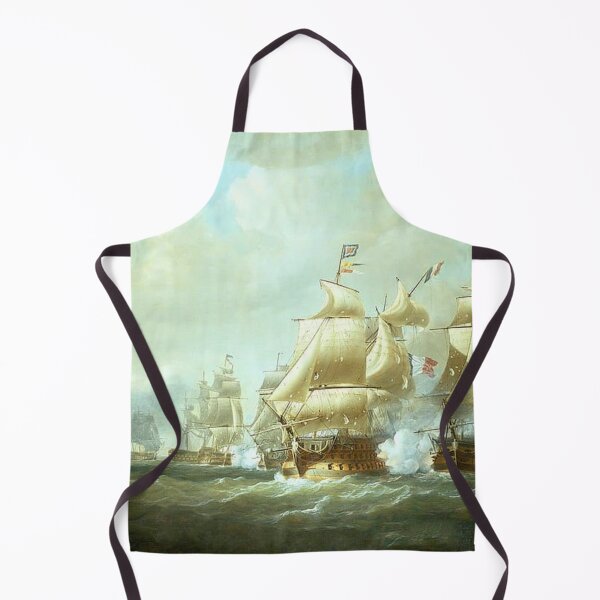 Item preview, 1806 - Napoleonic Wars - Battle of San Domingo - Naval Battles - Historical Art designed and sold by TheHappyK.