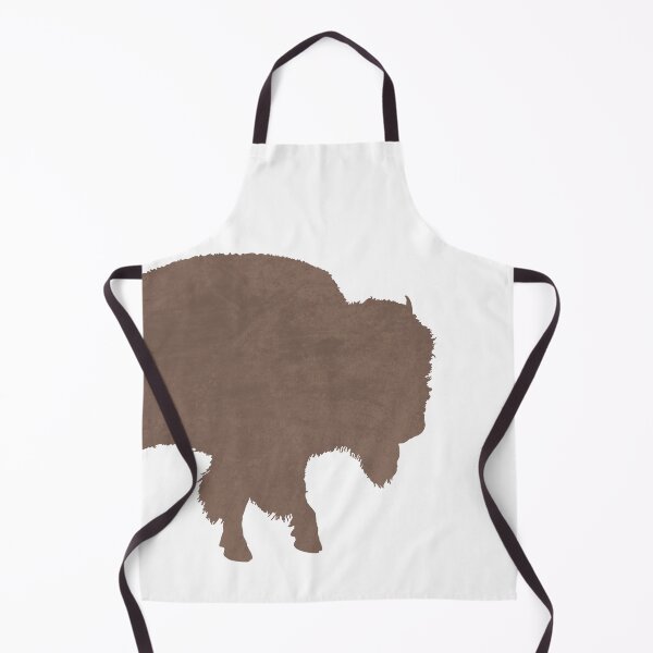 Item preview, Minimal Bison Silhouette - Scandinavian Nursery Decor - Animal Friends - For Kids Room - Brown designed and sold by Studio Grafiikka.