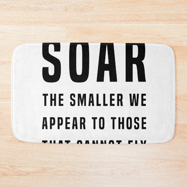 Item preview, Friedrich Nietzsche Quote - The Higher We Soar - Literature - Typography Print designed and sold by Studio Grafiikka.