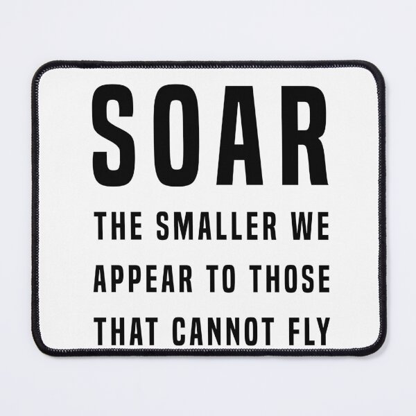 Item preview, Friedrich Nietzsche Quote - The Higher We Soar - Literature - Typography Print designed and sold by Studio Grafiikka.