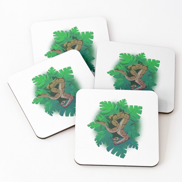 Item preview, Ball Python in Leaves designed and sold by Upbeat-Cryptid.