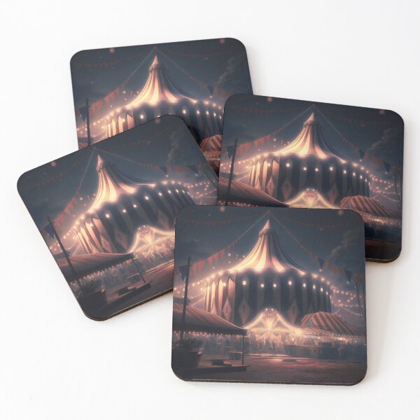 Item preview, Midnight Spectacle: Illuminated Wonders of the Night Circus designed and sold by oanaunciuleanu.