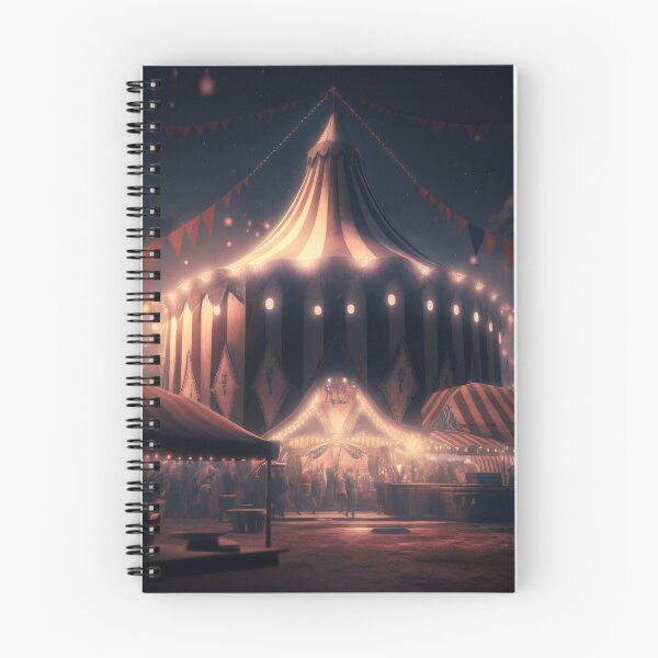 Item preview, Midnight Spectacle: Illuminated Wonders of the Night Circus designed and sold by oanaunciuleanu.