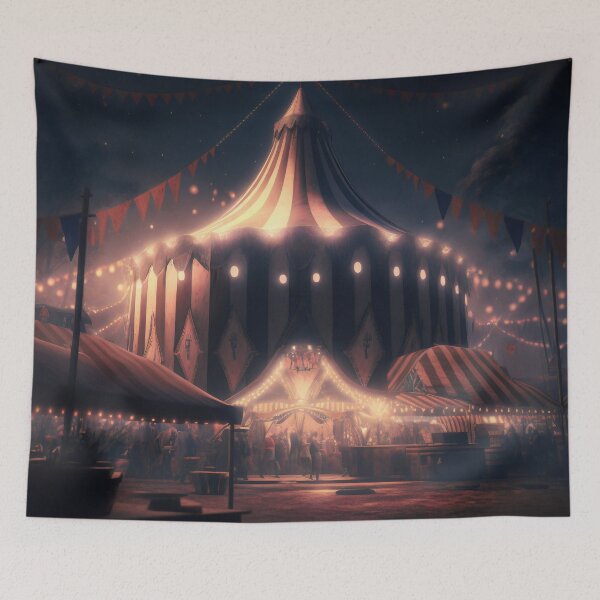 Item preview, Midnight Spectacle: Illuminated Wonders of the Night Circus designed and sold by oanaunciuleanu.