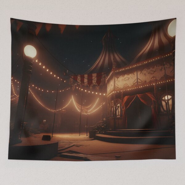Item preview, Midnight Spectacle: Illuminated Wonders of the Night Circus designed and sold by oanaunciuleanu.