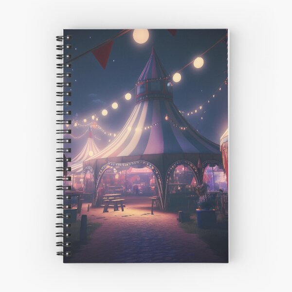 Item preview, Midnight Spectacle: Illuminated Wonders of the Night Circus designed and sold by oanaunciuleanu.