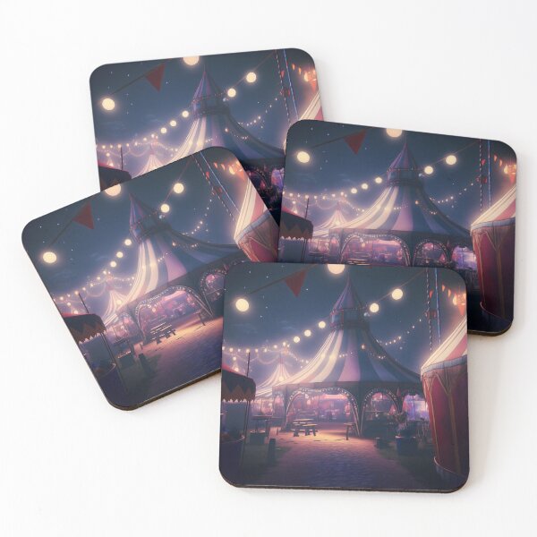 Item preview, Midnight Spectacle: Illuminated Wonders of the Night Circus designed and sold by oanaunciuleanu.