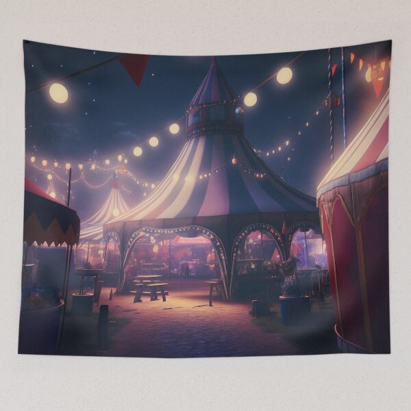 Item preview, Midnight Spectacle: Illuminated Wonders of the Night Circus designed and sold by oanaunciuleanu.