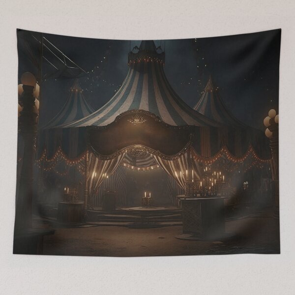 Item preview, Midnight Spectacle: Illuminated Wonders of the Night Circus designed and sold by oanaunciuleanu.