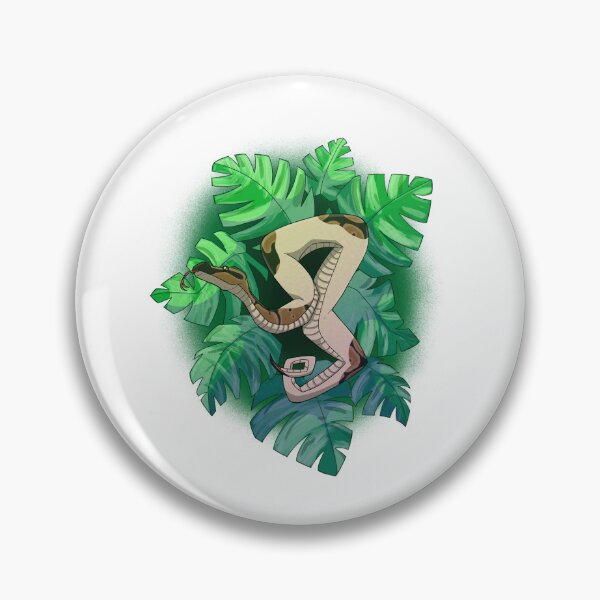 Item preview, Pied Ball Python in Leaves designed and sold by Upbeat-Cryptid.