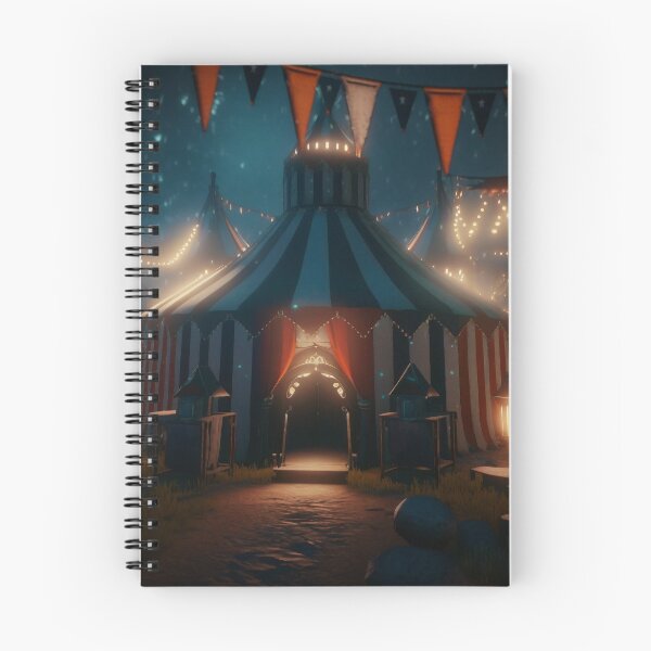 Item preview, Midnight Spectacle: Illuminated Wonders of the Night Circus designed and sold by oanaunciuleanu.