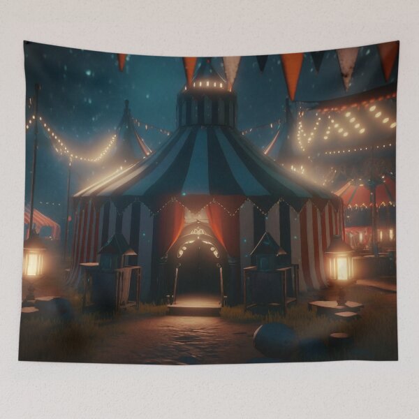 Item preview, Midnight Spectacle: Illuminated Wonders of the Night Circus designed and sold by oanaunciuleanu.