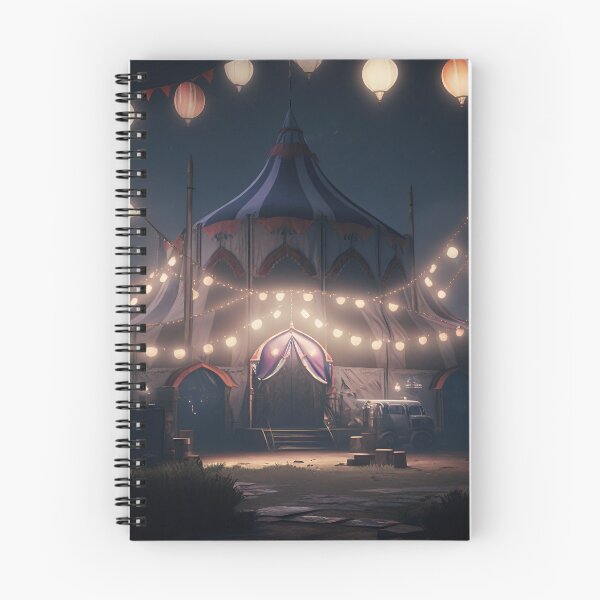 Item preview, Midnight Spectacle: Illuminated Wonders of the Night Circus designed and sold by oanaunciuleanu.