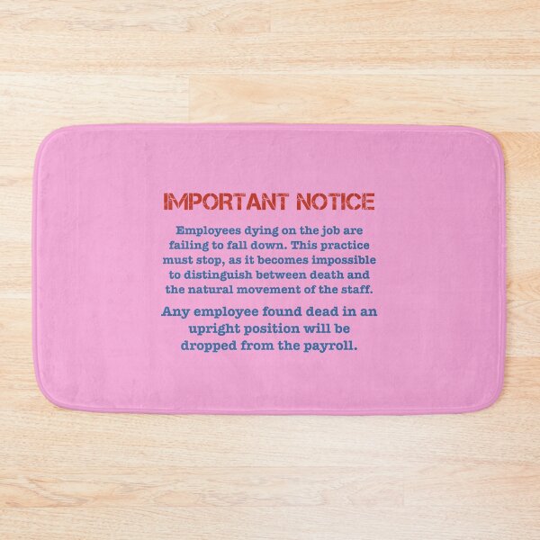 Item preview, Important Notice designed and sold by Black-Orc.