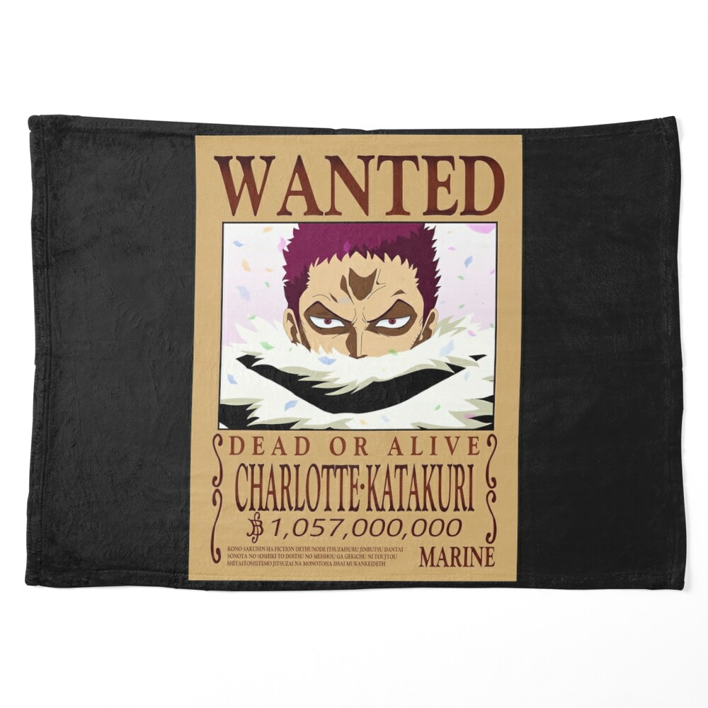 Charlotte Katakuri Wanted One Piece Katakuri Bounty Poster | iPad Case &  Skin