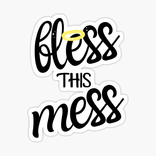 Jesus Loves This Hot Mess Car Decals Vinyl Stickers Bible Verses Car Decals  God Bless Religious Christian Car Stickers Bumper Sticker for Cars Funny