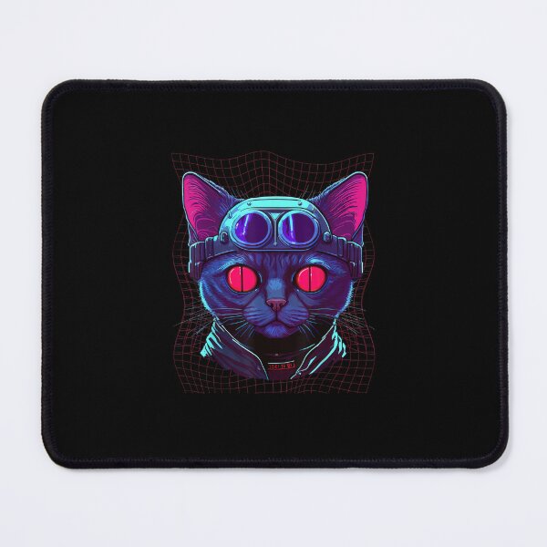 Item preview, Cat Kitty Cyber Punker designed and sold by vuhungbnz.