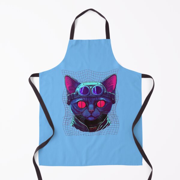 Item preview, Cat Kitty Cyber Punker designed and sold by vuhungbnz.