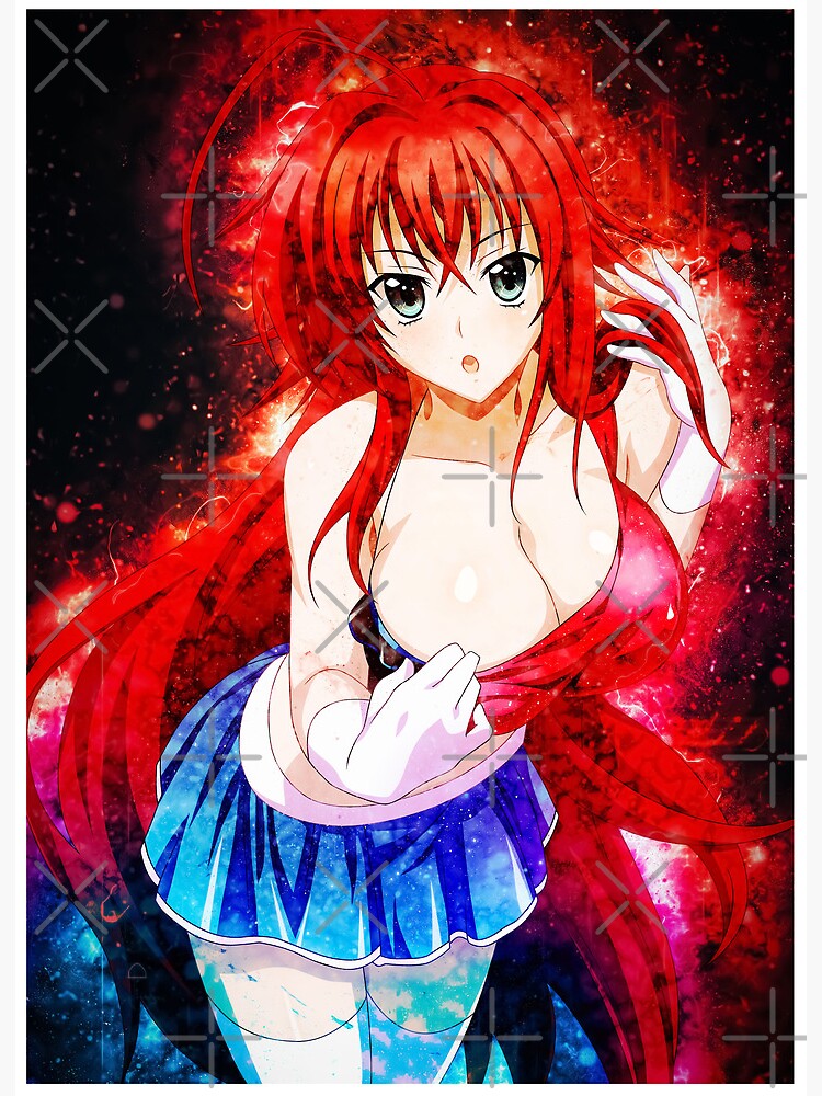Koneko Toujou High School DxD Anime Girl Fanart Art Board Print