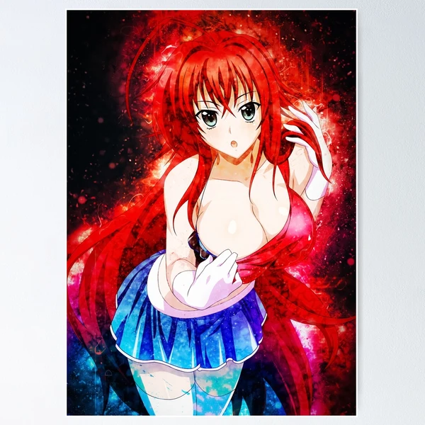 Rossweisse High School DxD Anime Girl Gift Art Board Print for Sale by  Spacefoxart