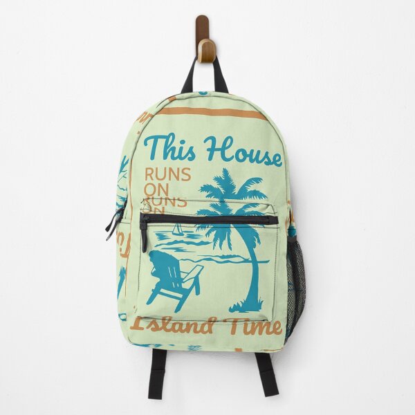 Item preview, This House Runs On Island Time designed and sold by VerraPriscilla.