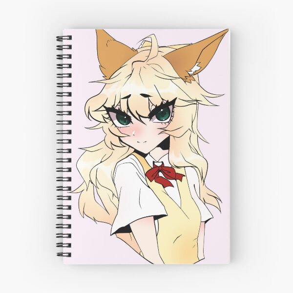 Item preview, Cute Anime Fox Girl designed and sold by angelhalos.