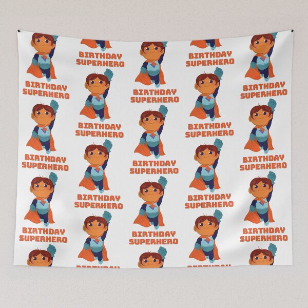 Item preview, Birthday Hero Boy Kid Superhero designed and sold by Sunshine-Dreams.